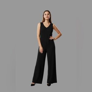 LuLaRoe Natalie Double V-Neck Jumpsuit